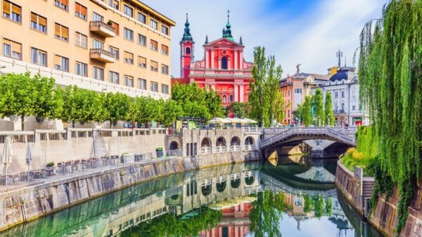 Ljubljana background image